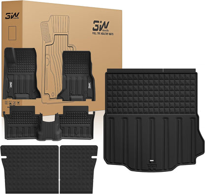 Floor Mats & Cargo Liner & Back Seat Cover for 2021-2026 Bronco 4 Door - Colors B