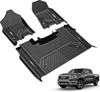 Floor Mats & Cargo Liner & Back Seat Cover for 2021-2026 Bronco 4 Door - Colors B