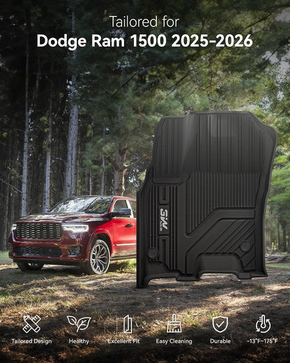 Floor Mats & Cargo Liner & Back Seat Cover for 2021-2026 Bronco 4 Door - Colors B