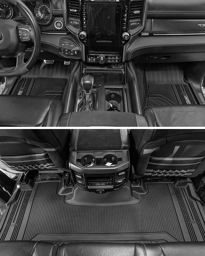 Floor Mats & Cargo Liner & Back Seat Cover for 2021-2026 Bronco 4 Door - Colors B