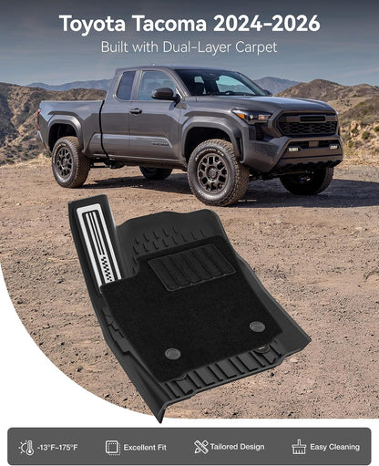 Floor Mats & Cargo Liner & Back Seat Cover for 2021-2026 Bronco 4 Door - Colors B