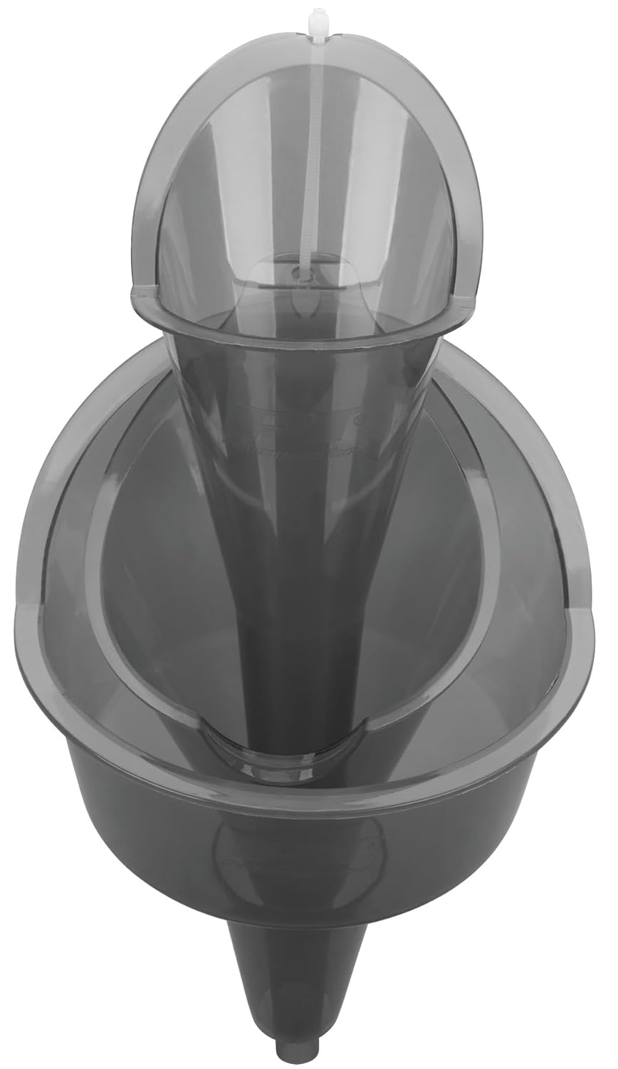 Performance Tool W4053 Clear View Easy-Fill Funnel Set (3 Pieces) - Versatile Liquid Filling Solutions