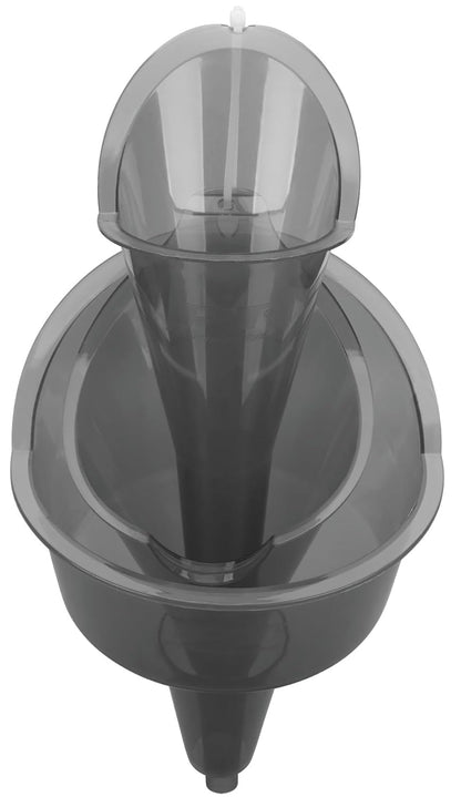 Performance Tool W4053 Clear View Easy-Fill Funnel Set (3 Pieces) - Versatile Liquid Filling Solutions