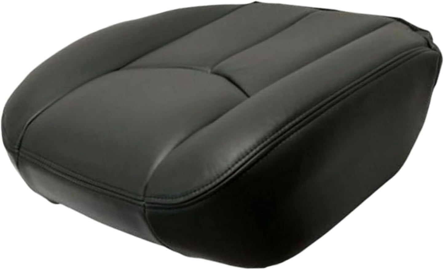 NLQR #522 Light Tan Front Driver Bottom Replacement Seat Cover Microfiber Leather Compatible with Chevy Avalanche Tahoe Suburban GMC Yukon XL 2003 2004 2005 2006