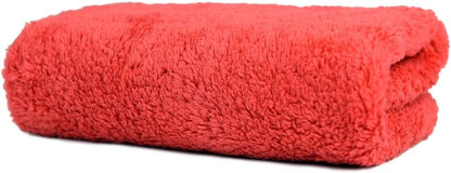 CARCAREZ Microfiber Towels for Cars, Car Drying Wash Detailing Buffing Polishing Towel with Plush Edgeless Microfiber Cloth, 450 GSM 16x16 in. Pack of 6