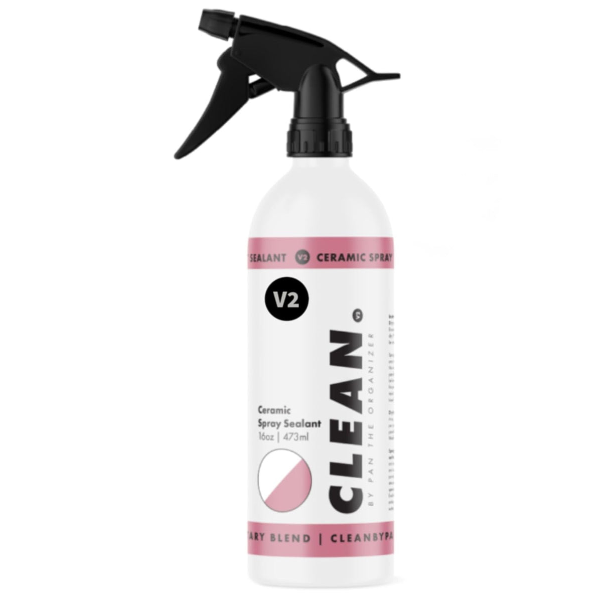 Clean. V2 Ceramic Spray Sealant 16 oz – Ceramic Coating for Cars, Advanced Polymer Technology, Hydrophobic, 2-6 Month Durability, Safe for All Exterior Surfaces