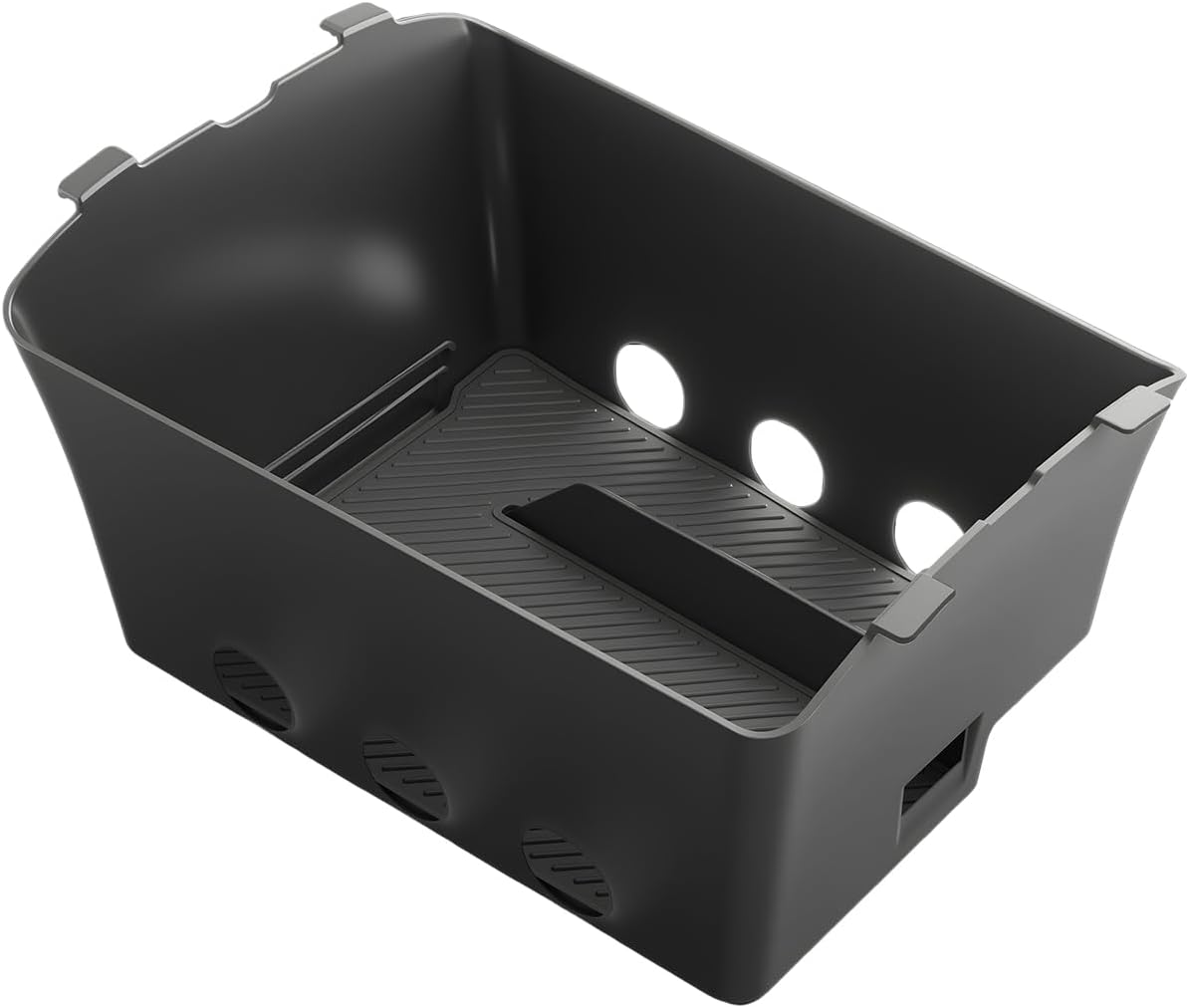 SKTU 2-Pack 2023 2024 2025 2026 Lexu s RX350 Center Console Organizer for 2023-2026 Lexu s RX350/RX450h/RX500h Console Tray 2023 2024 2025 2026 RX350 Accessories with Sunglasses Holder [Double Layers]