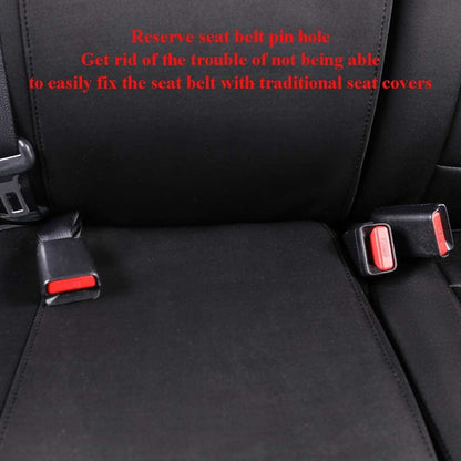 EKR Tacoma Car Seat Covers Custom Fit for Toyota Tacoma (Petrol) 2024 2025 2026 DoubleCab/CrewCab SR/SR5/TRD Sport/TRD Off-Road/Limited -Truck Seat Covers Full Set,Faux Leather(Black)