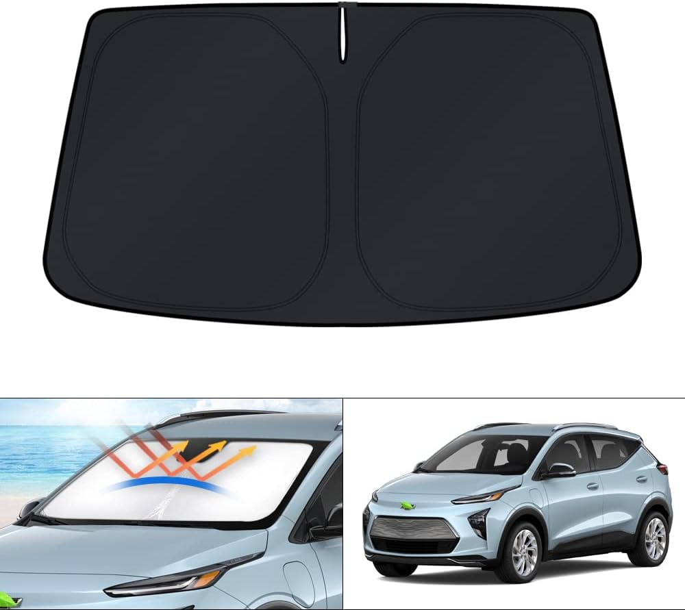 KUST Windshield Sun Shade for Toyota RAV4 2019-2022 2023 2024 2025 2026 Window Accessories Shade Sun Visor Cover Foldable Block UV Rays - Colors E