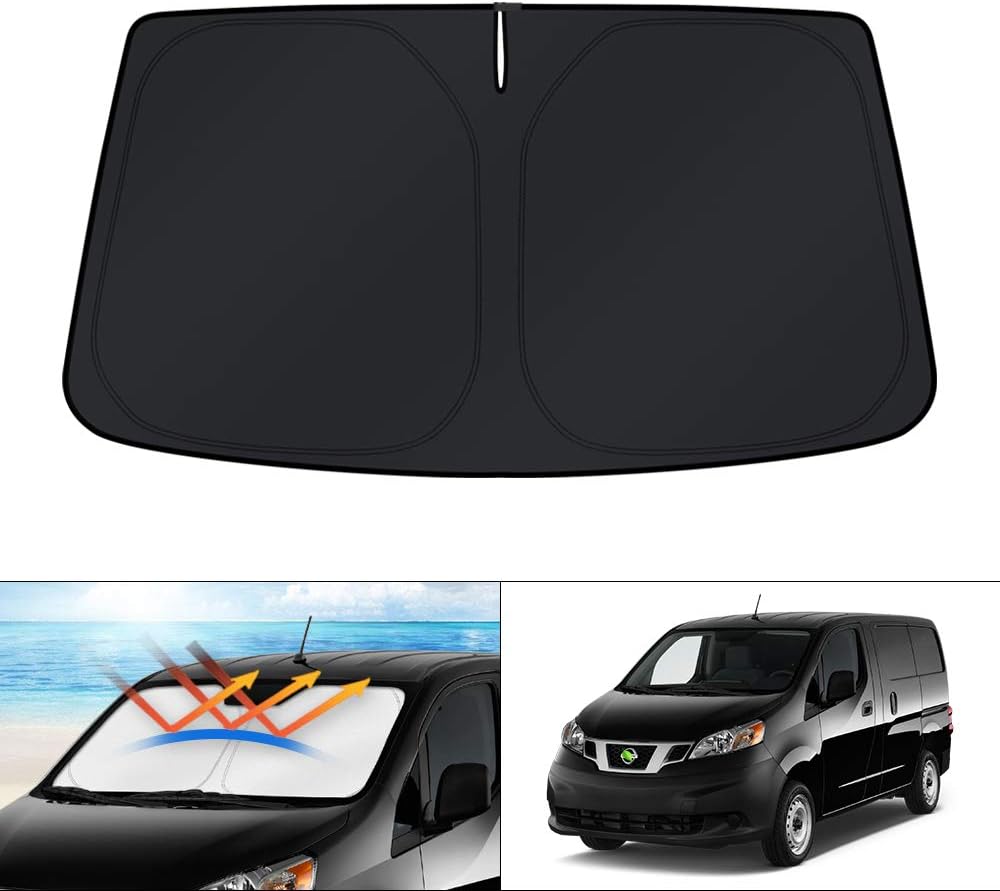 KUST Windshield Sun Shade for Toyota RAV4 2019-2022 2023 2024 2025 2026 Window Accessories Shade Sun Visor Cover Foldable Block UV Rays - Colors B