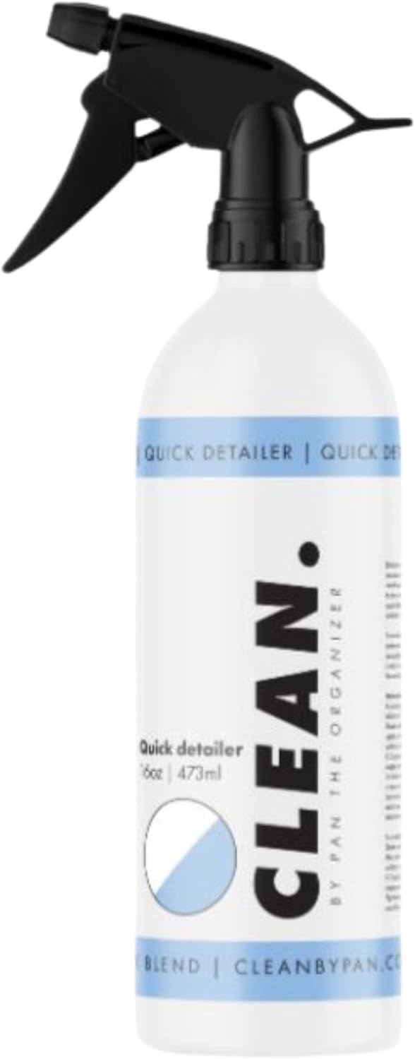 Clean. Quick Detailer – High-Performance Vehicle Detailer for Exterior Surfaces of All Vehicles – Removes Dirt, Dust & Smudges – Restores Shine – Streak-Free Finish – 16oz Spray