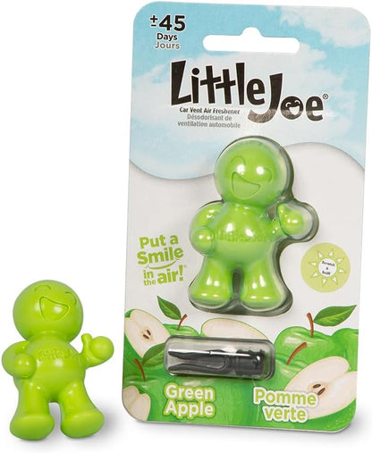 Little Joe 96401 New Car Scent Car Air Freshener Vent Clip, Fights Odors for up to 45 Days, Long-Lasting Freshness, Cute Car Odor Eliminator, Pack of 1