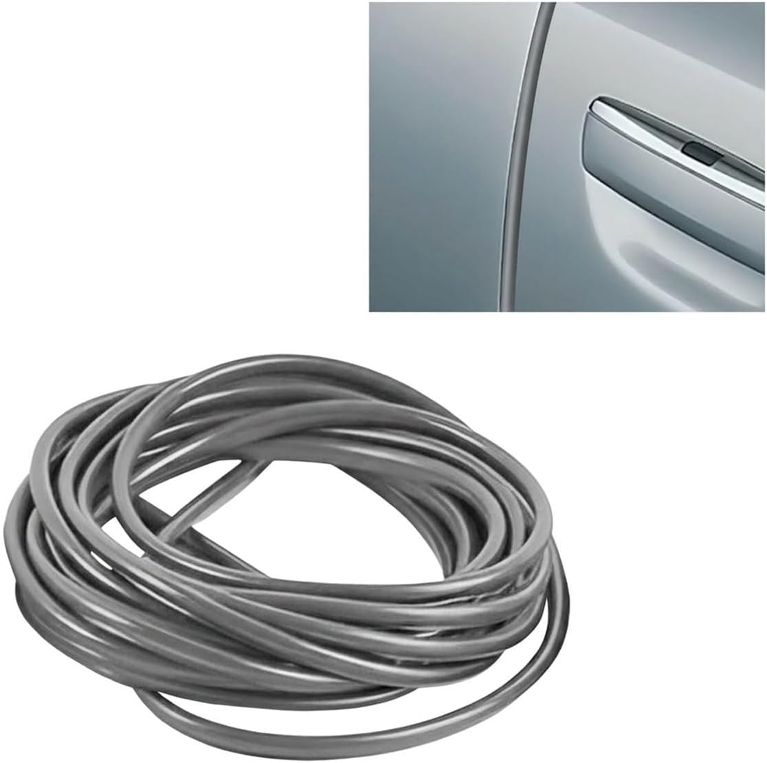 32Ft(10M) Car Door Edge Protector, Anti-Collision Car Door Entry Guard Protective Strip, No Glue Automotive Trim Doors Edge Guard (Clear)