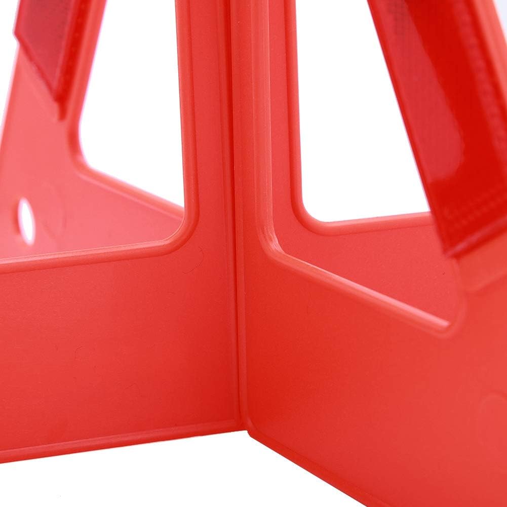 Triangle Warning Sign, Portable Car Emergency Breakdown Reflective Warning Safety Road Stop Sign
