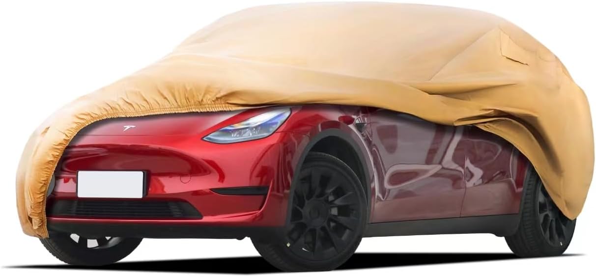 Heavy Duty Outdoor Car Cover Custom Fit for 1994-2026 Ford Mustang, Windproof All Weather Waterproof Sun Rain UV Dust Snow Protection Outdoor Car Covers