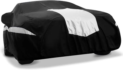 Titan Stingray Car Cover - Multi-Layer All Weather Protection for Sedans 186-202”. Waterproof, UV Blocking, Scratch Resistant. Drivers Side Zippered Access.