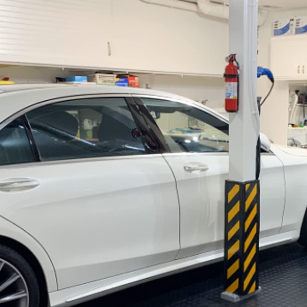 Garage Wall Protector Foam Wall Corner Guard for Parking Garages - Edge Protector Protect Your Car - Garage Corner Edge and Bumpers Guards