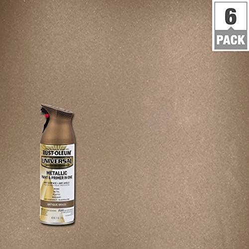 Rust-Oleum 302151 Universal All Surface Clear Topcoat Spray, 11 oz, Dead Flat Clear - Colors A