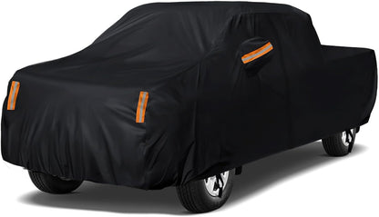 NEVERLAND Sedan Car Cover Waterproof Heavy Duty All Weather Protection Snow Anti-UV Windproof Outdoor Full Car Cover Fit for Automobiles BMW/Mercedes-Benz/Honda（for Car Size:183''L x 70''W x 59''H）