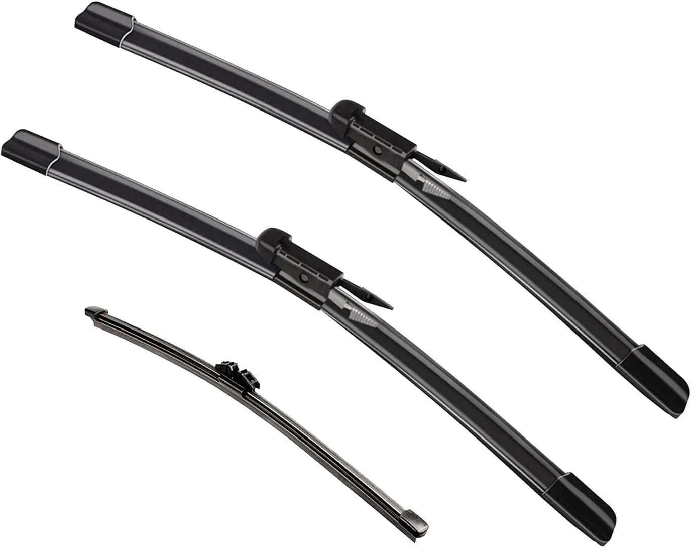 3 Factory Wiper Blade Replacement for Subaru Impreza 2017-2020 2021 2022 2023 Crosstrek 2018-2021 2022 2023 Original Equipment Windshield Wiper Blades Set - 26"/16"/12"(Set of 3) Top Lock - Colors B