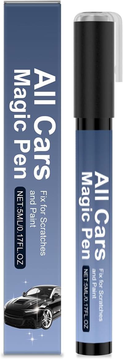 Magic Car Scratch Remover Pen, 2026 Upgraded Quick Car Paint Repair Pen,Lightweight and Fast,Long-Lasting,Universal Car Touch Up Pen for All Vehicles (Pack of 1)