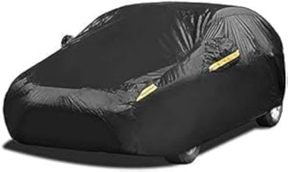 Full Car Covers for Sedan, Car Cover Waterproof All Weather Windproof Dustproof UV Protection Scratch Resistant Indoor Outdoor Univers