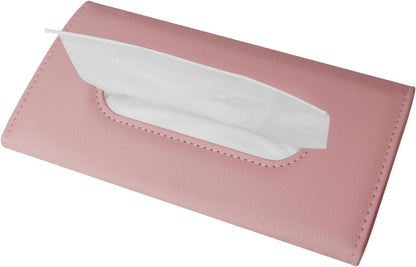 Fredysu Car Visor Tissue Holder, Sun Visor Napkin Holder Backseat Tissue Case, Premium Car Tissue Box for car, Vehicle (Black)