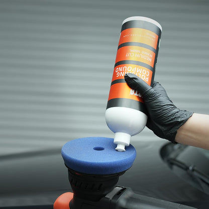 Mix Polishing Compound, SPTA 4.06oz (120ml) Polishing Compound Car Scratch & Swirl Remover Rubbing Compound & Finishing Polish Buffing Compound Swirl Remover for Cars Automotive Paint Correction