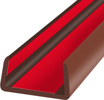 Rubber Edge Trim, 1/16" Self Adhesive Flexible U Channel Edge Protecter for Sheet Metal, Car Doors, U Shaped Sharp Edge Guards, Fit for 0-5/64" Wide Edge, Black Color, 10Ft, EPDM Material
