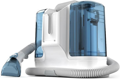 Carpet Cleaner Machine Upholstery - 450W Shampooer Couch Cleaning Portable Vacuum Rug Sofa Car Seat Fabric Mattress Pet Spot Extractor for Furniture Water Hand Held Scrubber Small Deep Washer