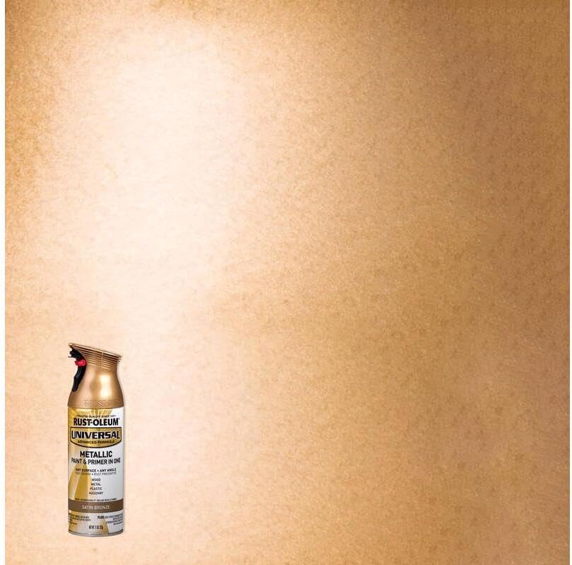 Rust-Oleum 302151 Universal All Surface Clear Topcoat Spray, 11 oz, Dead Flat Clear - Colors A