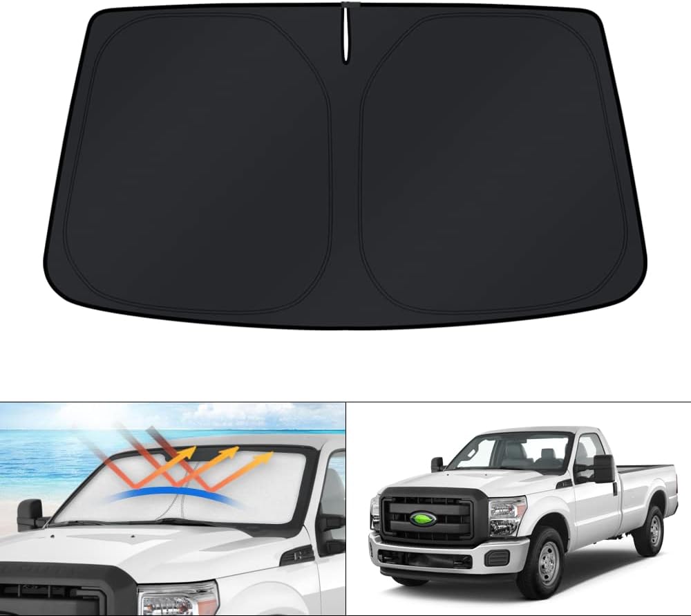 KUST Windshield Sun Shade for Toyota RAV4 2019-2022 2023 2024 2025 2026 Window Accessories Shade Sun Visor Cover Foldable Block UV Rays - Colors A