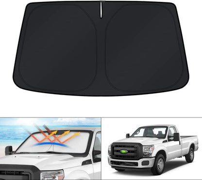 KUST Windshield Sun Shade for Toyota RAV4 2019-2022 2023 2024 2025 2026 Window Accessories Shade Sun Visor Cover Foldable Block UV Rays - Colors A