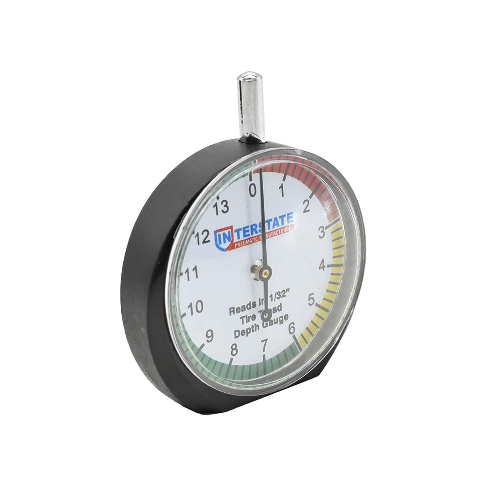 Interstate Pneumatics TG32 Professional Dial Type Tire Tread Depth Gauge