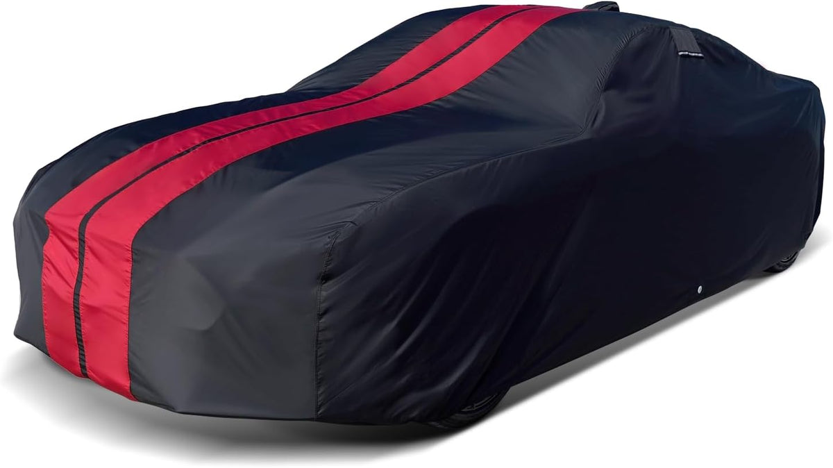 iCarCover Premium Car Cover for 1970-1972 Chevy Monte Carlo Heavy Duty Waterproof All-Weather Automobiles Custom Fit Indoor Outdoor UV Snow Protection Covers with Straps and Bag - Colors C