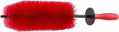 Chemical Guys Red Rocket Detailing Brush - Flexible Long-Reach Wheel and Rim Cleaning Tool for Cars, Trucks, SUVs, Motorcycles, and RVs - Safely Cleans Tight Spaces, Spokes, and Crevices