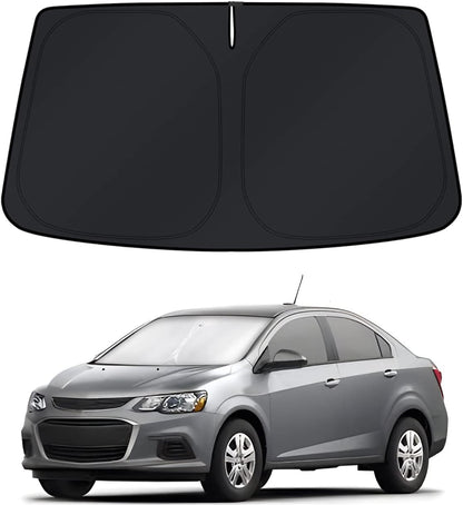 KUST Windshield Sun Shade for Toyota RAV4 2019-2022 2023 2024 2025 2026 Window Accessories Shade Sun Visor Cover Foldable Block UV Rays - Colors D