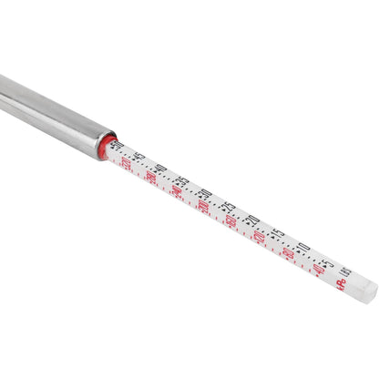 Milton S-921 Pencil Tire Pressure Gauge, Passenger Car, With Built-in Deflator Valve, Durable Plated Brass, Pressure Measured In PSI & kPa