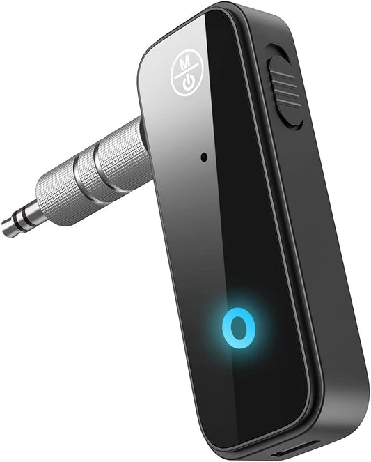 (Upgraded) Ankilo Aux Bluetooth 5.4 Adapter for Car, 2 in 1 Bluetooth Receiver Transmitter, Suitable for Cars, TV, Speakers, Stereo Systems and Headphones