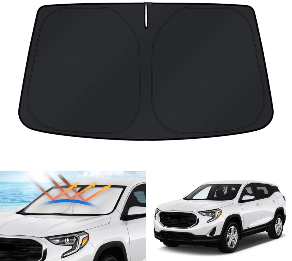 KUST Windshield Sun Shade for Toyota RAV4 2019-2022 2023 2024 2025 2026 Window Accessories Shade Sun Visor Cover Foldable Block UV Rays - Colors E
