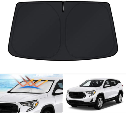 KUST Windshield Sun Shade for Toyota RAV4 2019-2022 2023 2024 2025 2026 Window Accessories Shade Sun Visor Cover Foldable Block UV Rays - Colors E