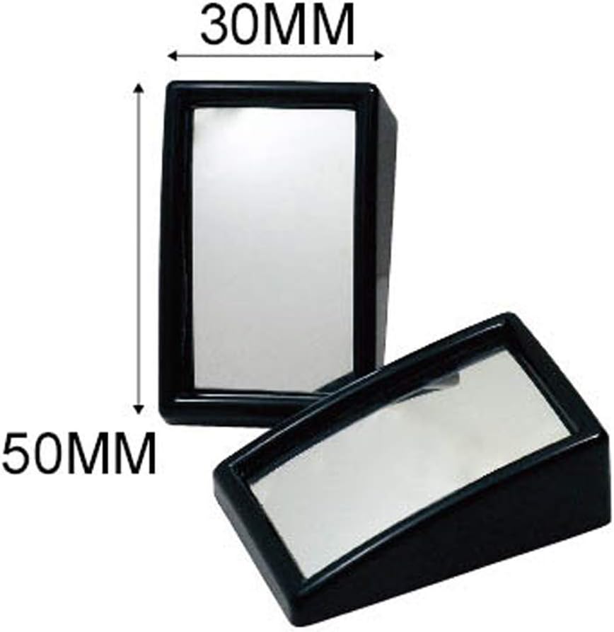 Hypersonic Blind Spot Mirror Convex Wide Angle Rear View Car Outside Universal Fit Stick Mirrors