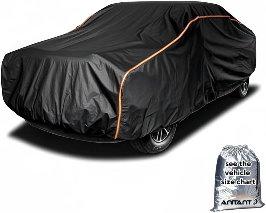 Waterproof Sport Car Cover, Super Lightweight Small Outdoor Car Cover Rain Car Covers for Automobiles All Weather Waterproof Fit Coupe 163" to 178"