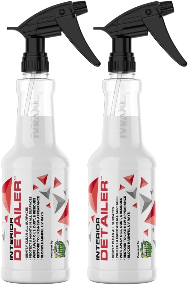MAXL® Interior Car Cleaner Detailer Spray with NeverDust® Technology Formula (20oz, 1 Pack) - Repels Dust, Wipes Oil, Residue with Matte Finish for Leather, Dash, Trim & Screens - Safe on All Surfaces