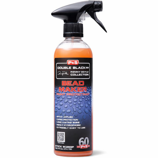 P&S Bead Maker Paint Sealant – Easy Spray & Wipe Protectant for Cars, Boats & RVs – Hydrophobic Gloss & UV Protection – Safe for All Surfaces - 1 Gallon