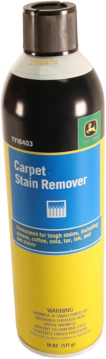 John Deere Original Equipment Carpet Stain Remover, 532 ml (18 Oz) - TY16403