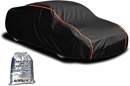 Waterproof Sport Car Cover, Super Lightweight Small Outdoor Car Cover Rain Car Covers for Automobiles All Weather Waterproof Fit Coupe 163" to 178"