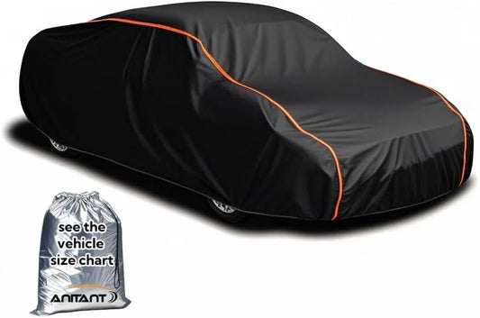 Waterproof Sport Car Cover, Super Lightweight Small Outdoor Car Cover Rain Car Covers for Automobiles All Weather Waterproof Fit Coupe 163" to 178"