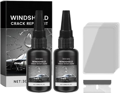 Car Windshield Chip Repair Kit, 2026 New Glass Crack Repair Kit, Glass Repair Liquid, Quick Windshield Repair for Chips and Cracks,All Crack Types Windshield Repair Kit (1Pcs)