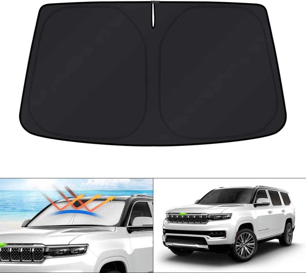 KUST Windshield Sun Shade for Toyota RAV4 2019-2022 2023 2024 2025 2026 Window Accessories Shade Sun Visor Cover Foldable Block UV Rays - Colors B